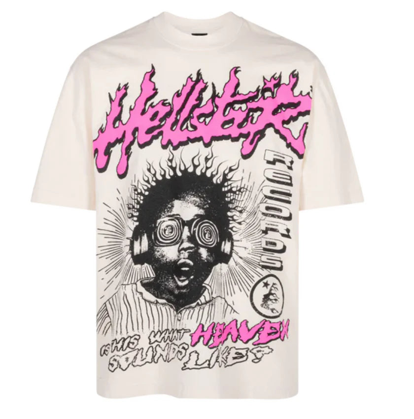 Hellstar Sounds Like Heaven T-Shirt Cream