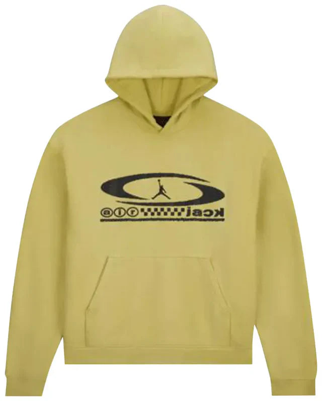 Jordan x Travis Scott Pullover Hoodie Celery