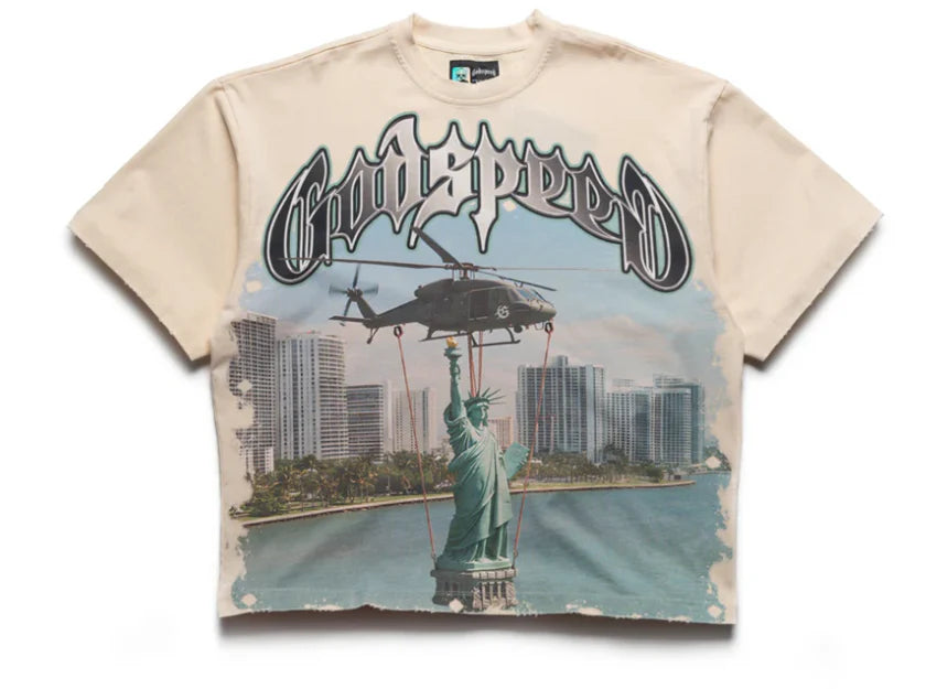 Godspeed JFK to MIA Tee Bone