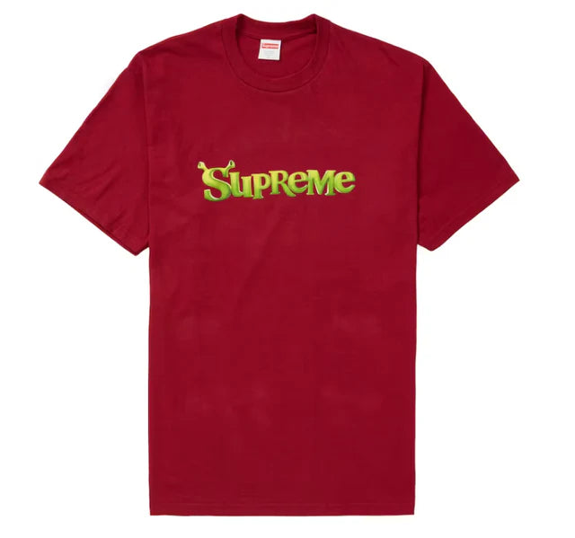 Supreme Shrek Tee Cardinal