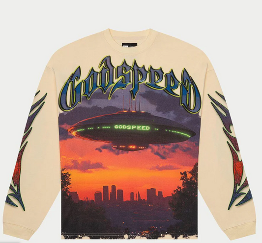 GODSPEED U.A.P LS T-SHIRT BONE