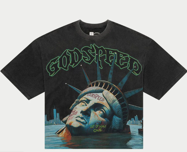 GODSPEED SUNKEN LIBERTY THERMAL T-SHIRT