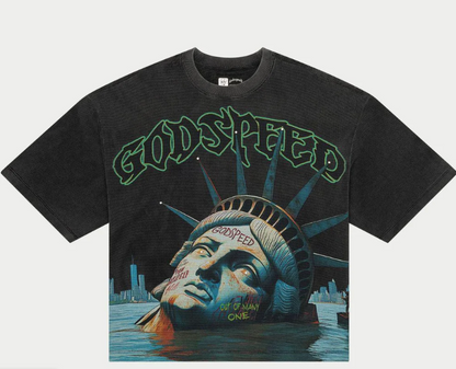 GODSPEED SUNKEN LIBERTY THERMAL T-SHIRT