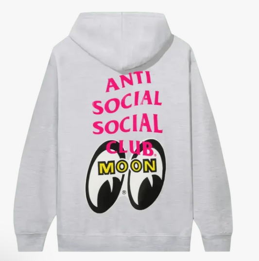 Anti Social Social Club Mooneyes Hoodie Grey
