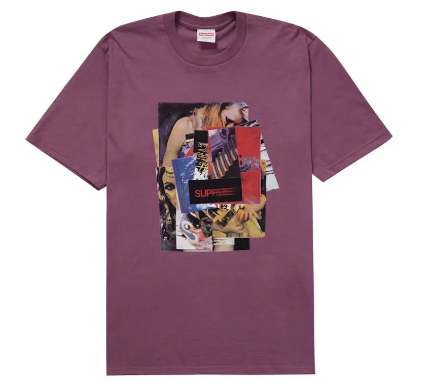 Supreme Stack Tee Plum